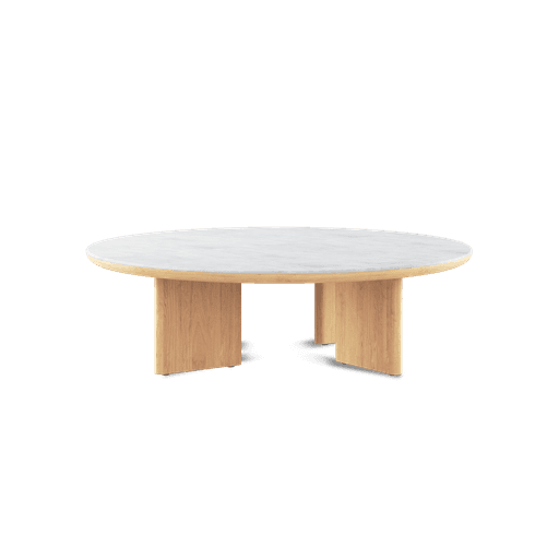 Hina Round Coffee Table - Sintered Stone Top