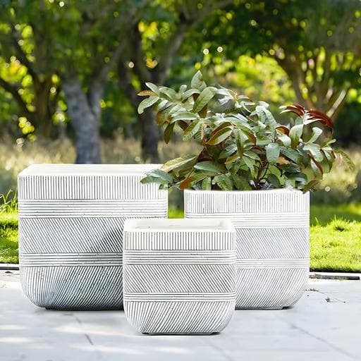 Jade Square Planter